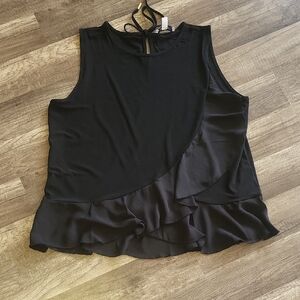 Nine West Elegant Black Sleeveless Top